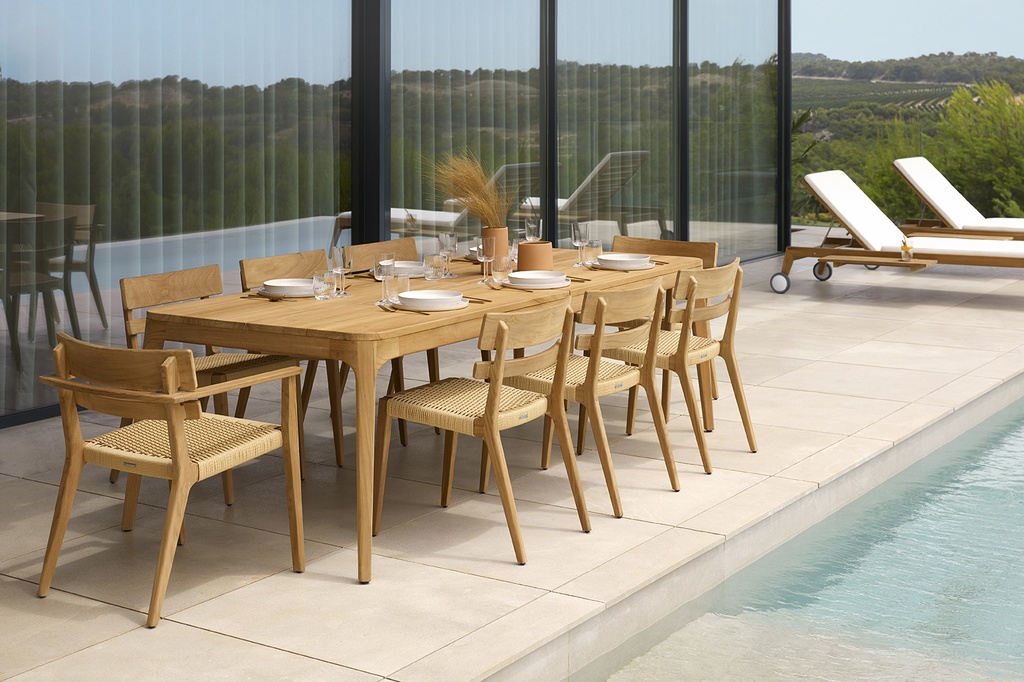 POINT DINING TABLE ダイニング テーブル PARALEL EXTENDABLE DINING TABLE | POINT, SL
